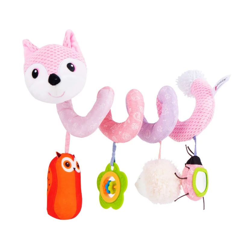 BabySpiral Comfort – Soft Activity Toy for Car Seat and Stroller