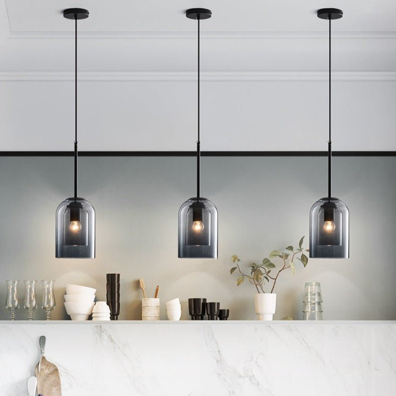 Double Glass Pendant Lamp