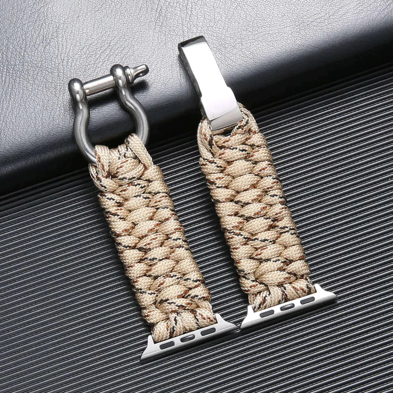 FlexiWrist Paracord Strap for Apple Watch – Rugged & Adjustable Band