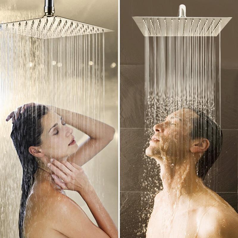 Ultra-Slim Wall-Mounted Shower Head