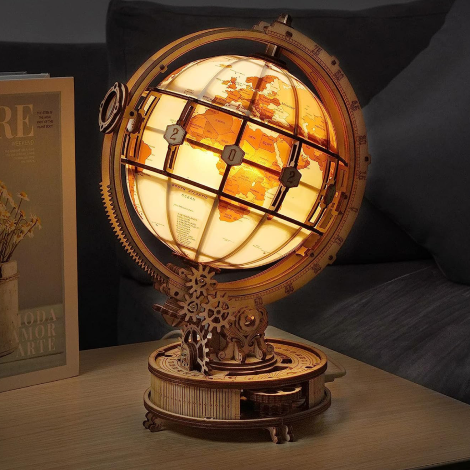 Glowing Globe