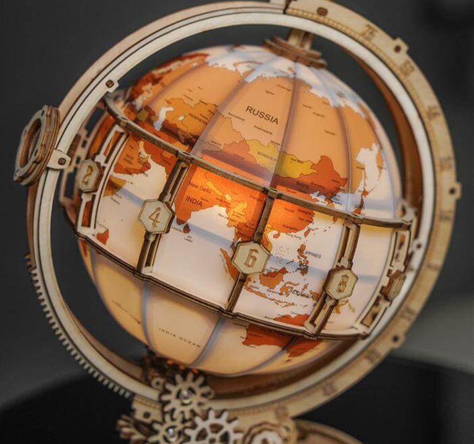 Glowing Globe