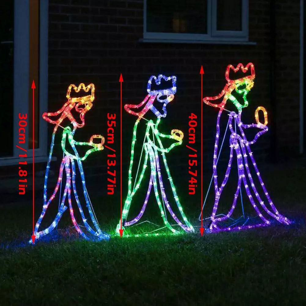 MagiGlow - Wise Men LED Light Display