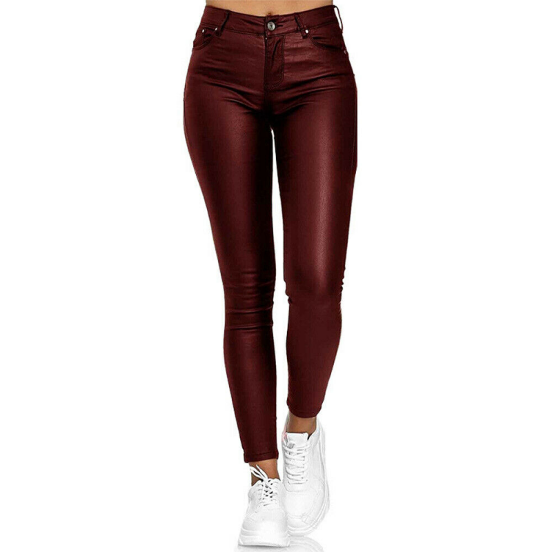 Sofie Comfortable Women's Full-Length Trousers with Elastic Waistband
