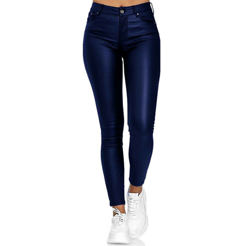 Sofie Comfortable Women's Full-Length Trousers with Elastic Waistband
