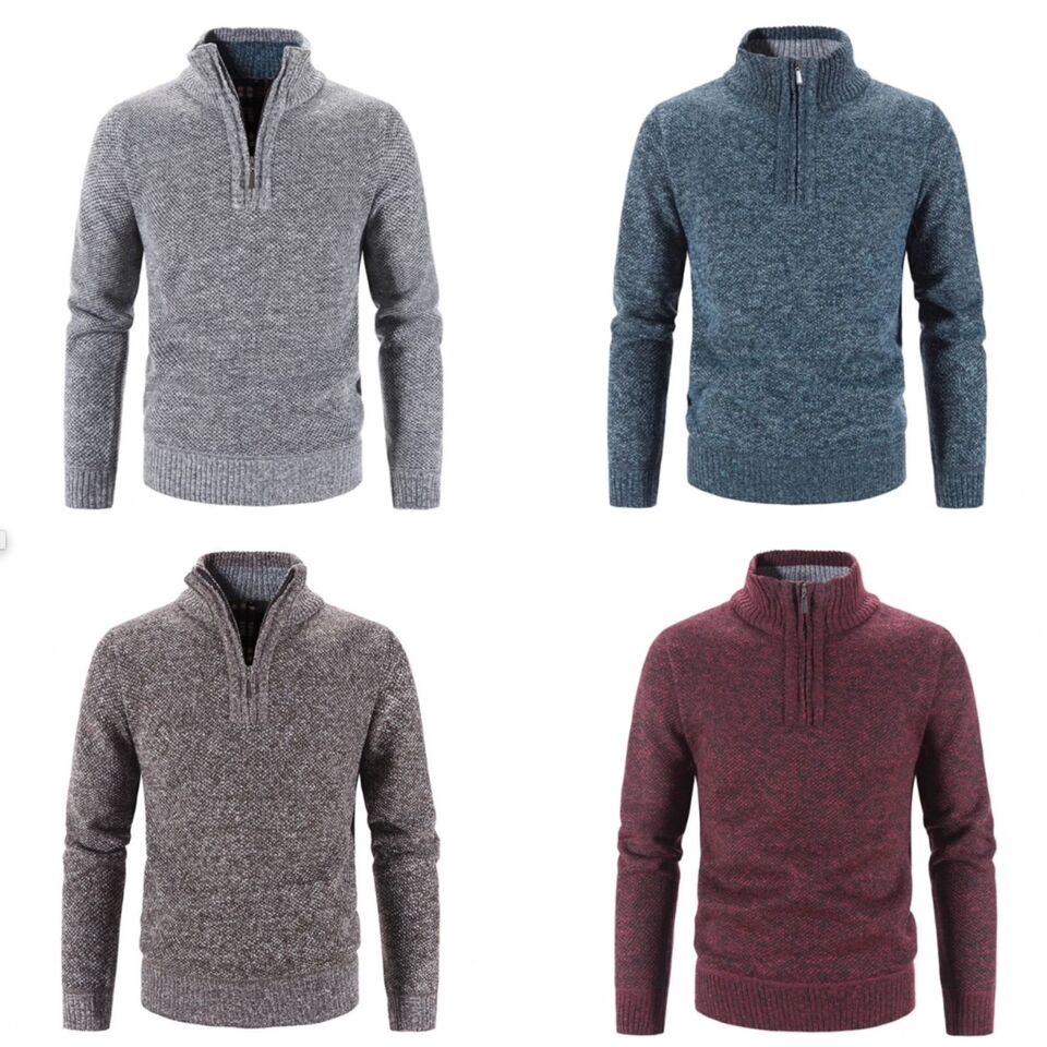 George Men's Cozy Half-Zip Sweater