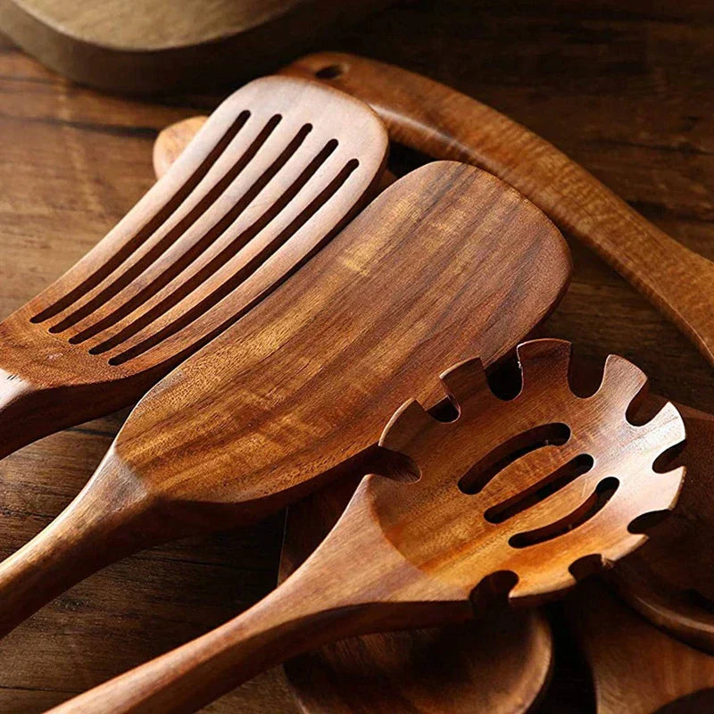 EcoChef - Teak Wood Utensil Set