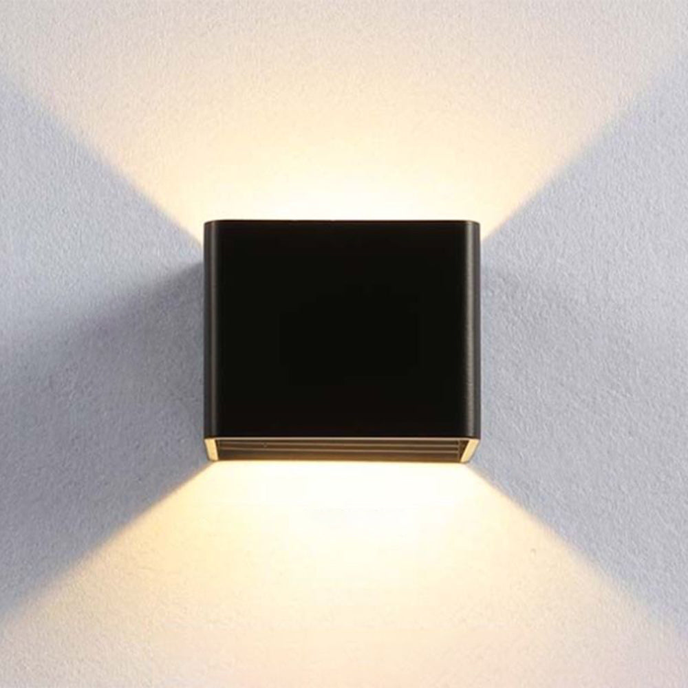 Square Wall Light with a Unique Design