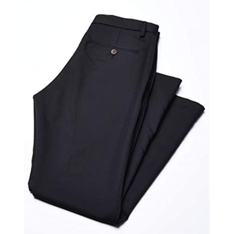 Soren - Slim fit pants with elastic waistband and pockets