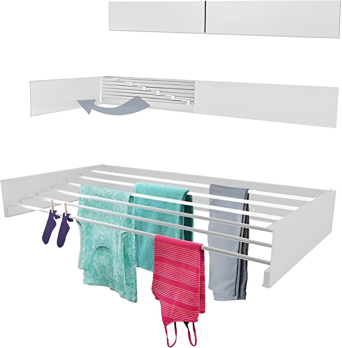 DrySmart - Portable Expandable Drying Rack for Clothes