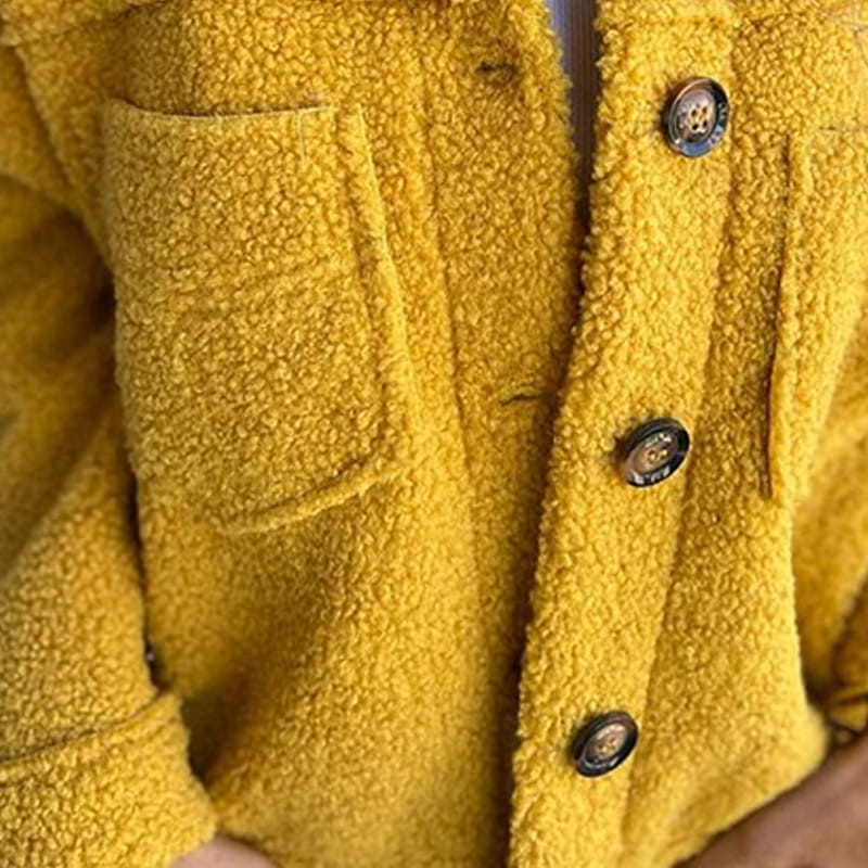 Marlene Elegant Jacket with Unique Reversed Collar Design