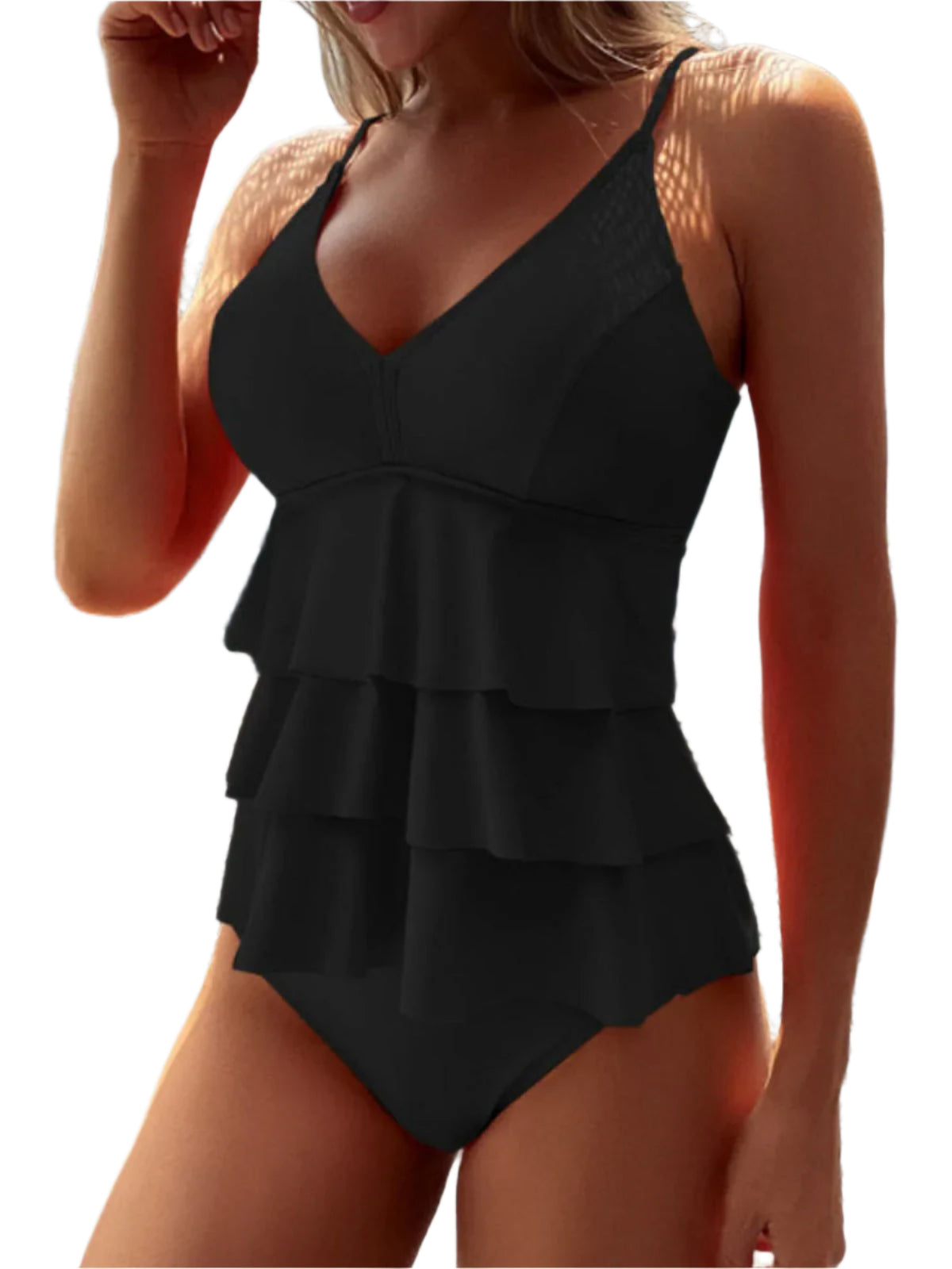 Nordica SlimFit Layered One-Piece Swimsuit