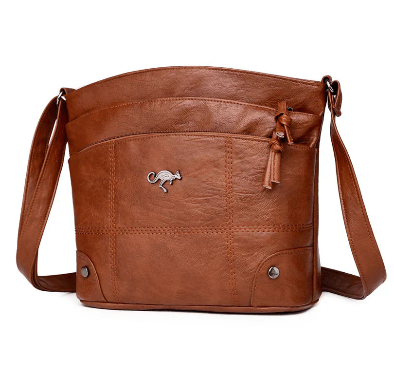 Kollete PU leather shoulder bag