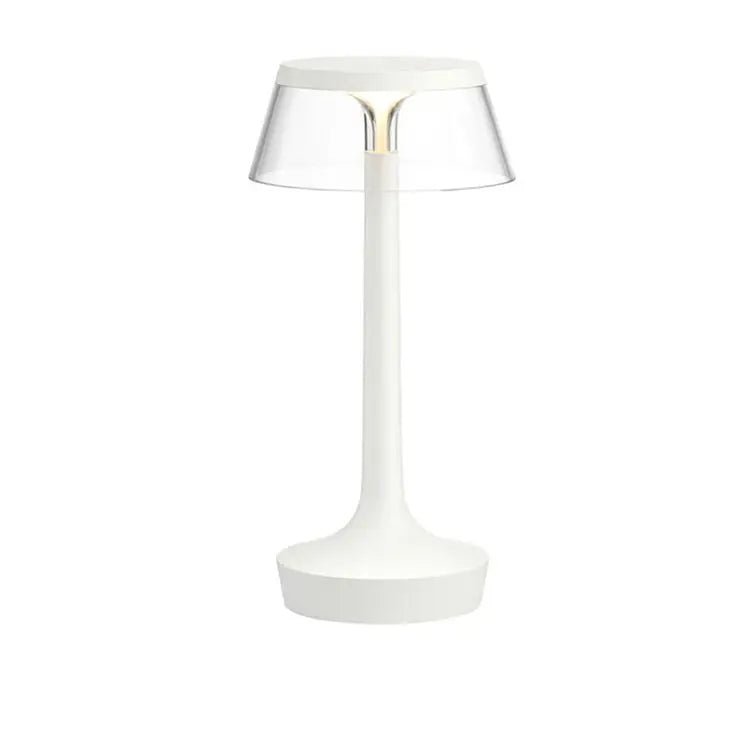 Luma rechargeable table lamp with touch control