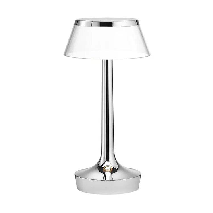 Luma rechargeable table lamp with touch control