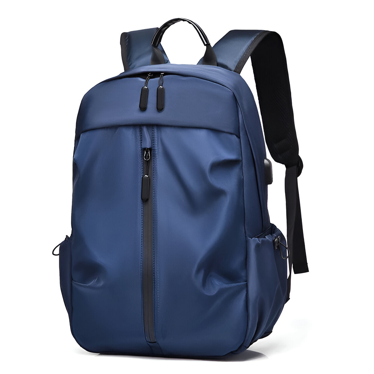 UrbanCraft Multi-Pocket Leather Backpack