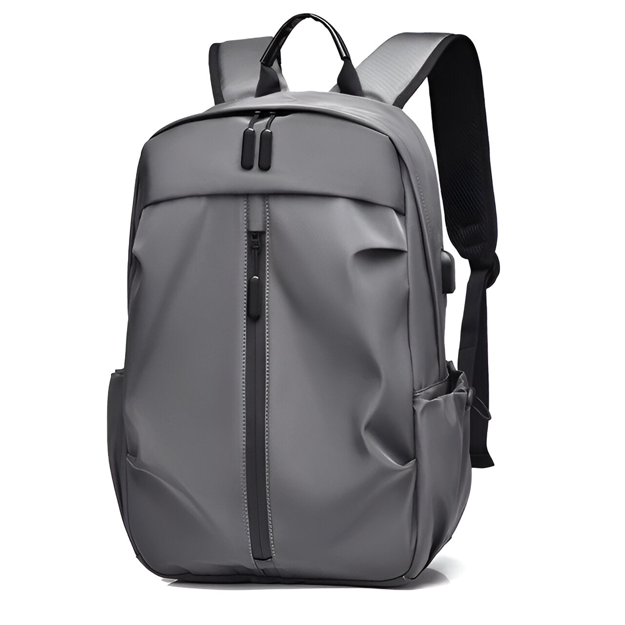 UrbanCraft Multi-Pocket Leather Backpack