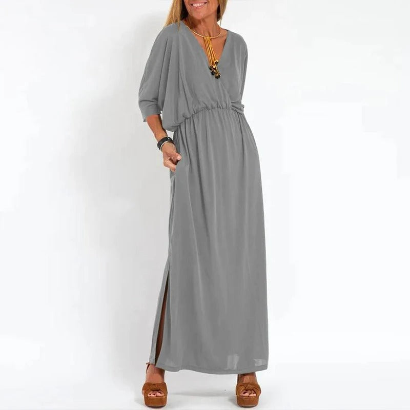 Lucia - Long Summer Dress Made of Cotton