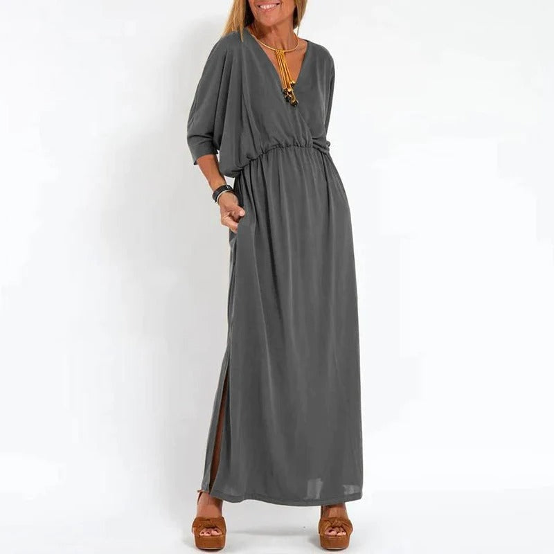 Lucia - Long Summer Dress Made of Cotton