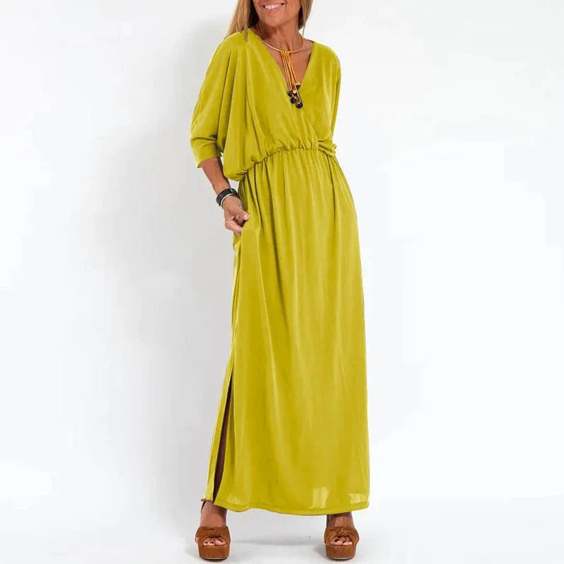 Lucia - Long Summer Dress Made of Cotton