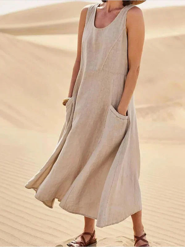 Katharina | Soft Linen Elegance Dress