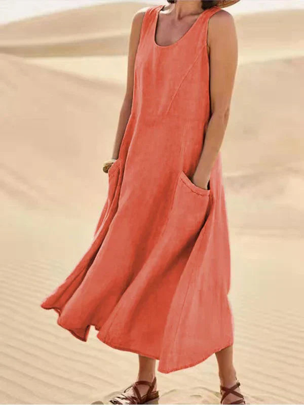 Katharina | Soft Linen Elegance Dress