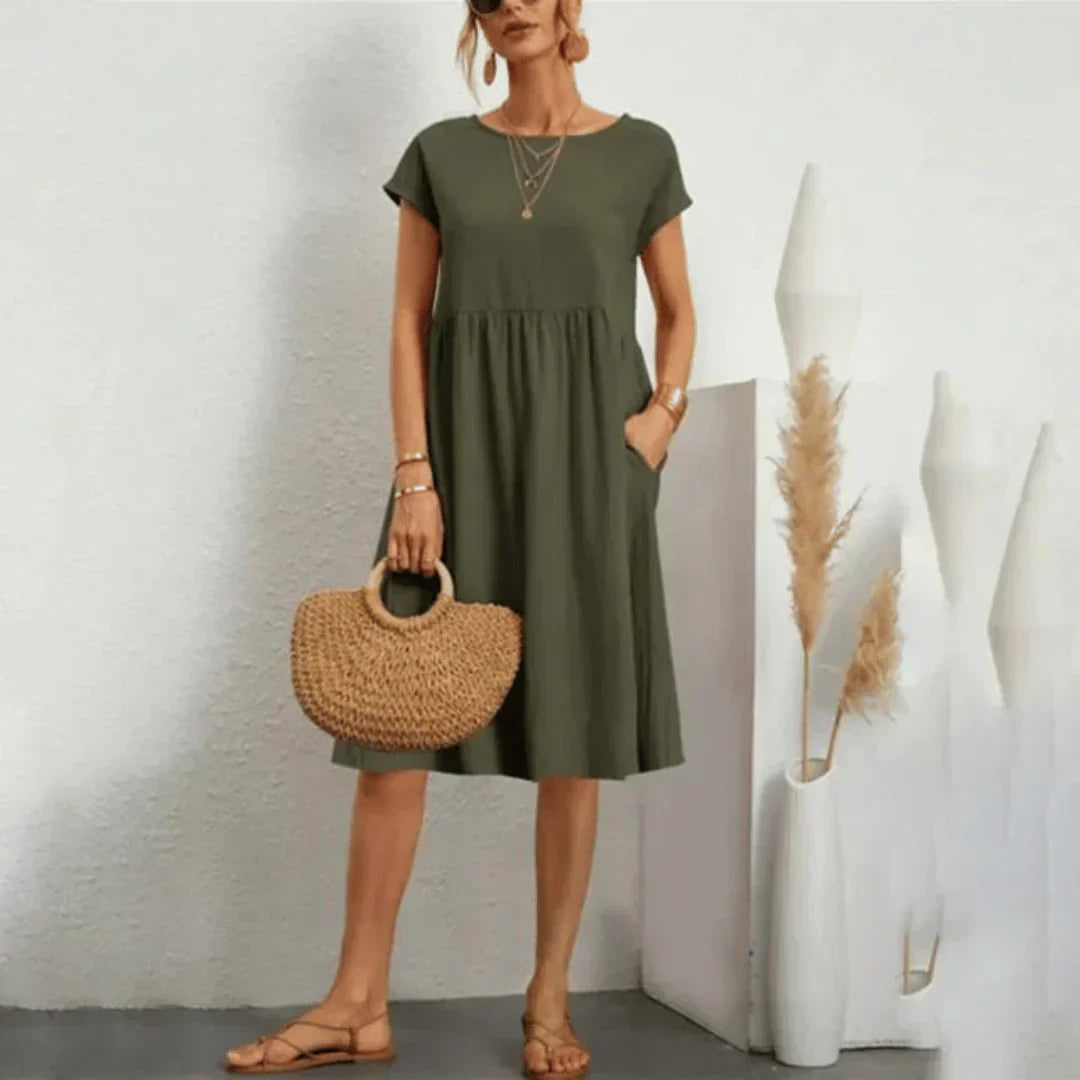 Elsie Timeless Cotton Dress