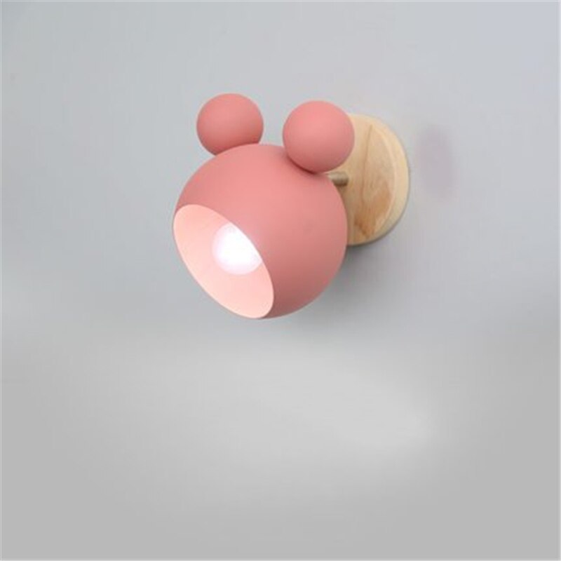 Mouse Ear Wall Lights in Vibrant Colors