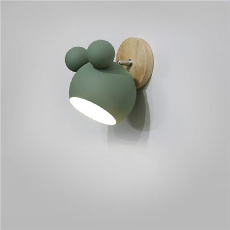 Mouse Ear Wall Lights in Vibrant Colors