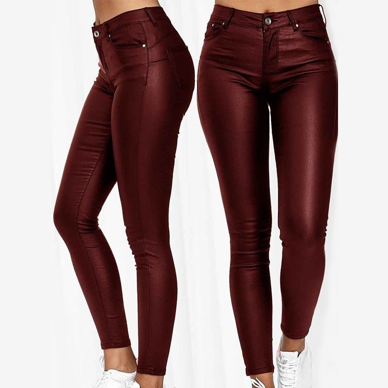 Sofie Comfortable Women's Full-Length Trousers with Elastic Waistband